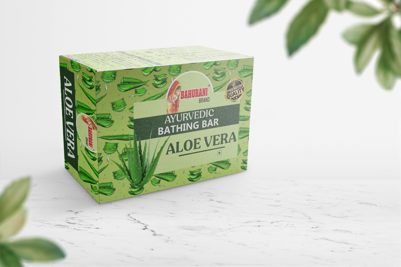 Aloevera Ayurvedic Bathing Bar 100 GM