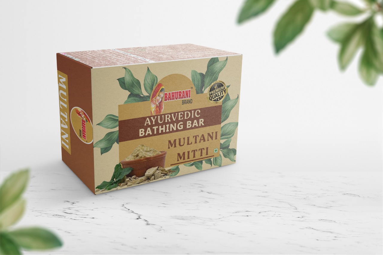 Multani Mitti Ayurvedic Bathing Bar 100 GM