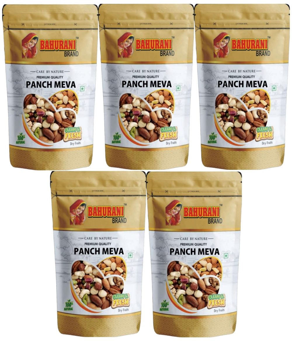 Panchmeva Consisting Of Five Dry Fruits (250 Gramsx5)